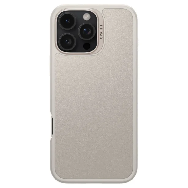 Spigen Cyrill Kajuk MagSafe iPhone 16 Pro Max Case - Beigeeng