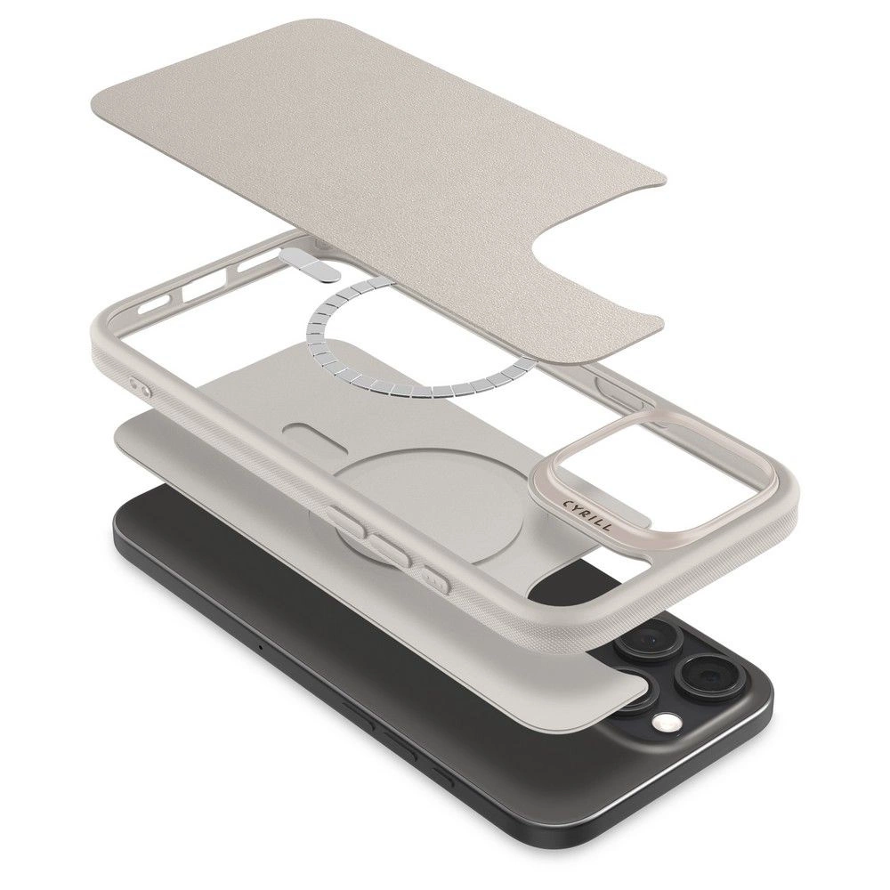Spigen Cyrill Kajuk MagSafe iPhone 16 Pro Max Case - Beigeeng