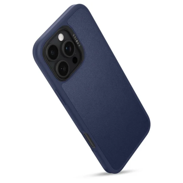 Spigen Cyrill Kajuk MagSafe iPhone 16 Pro Case - Navy Blueeng