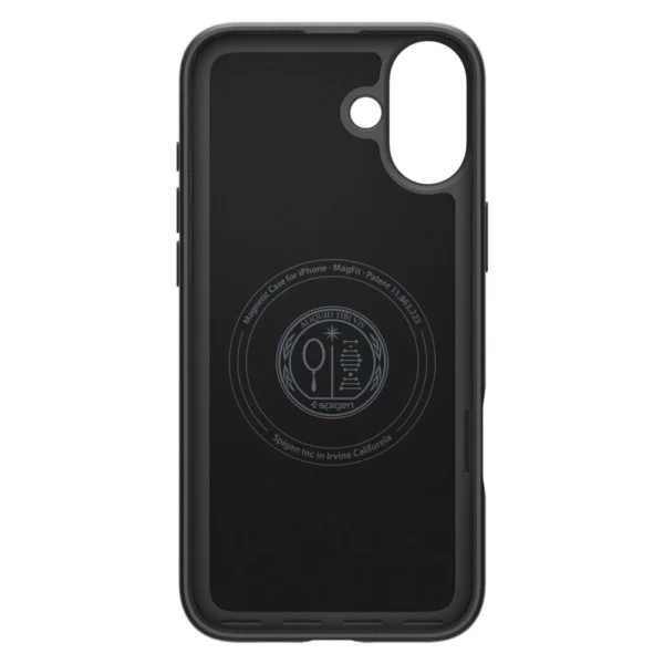 Spigen Thin Fit Mag Case with MagSafe for iPhone 16 - Blackeng
