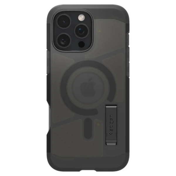 Spigen Tough Armor MagSafe iPhone 16 Pro Max Case - Blackeng