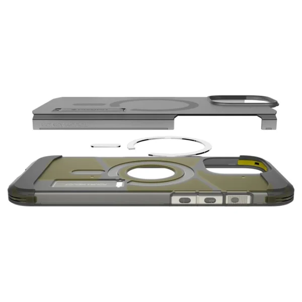 Spigen Tough Armor MagSafe iPhone 16 Pro Max Case - Blackeng