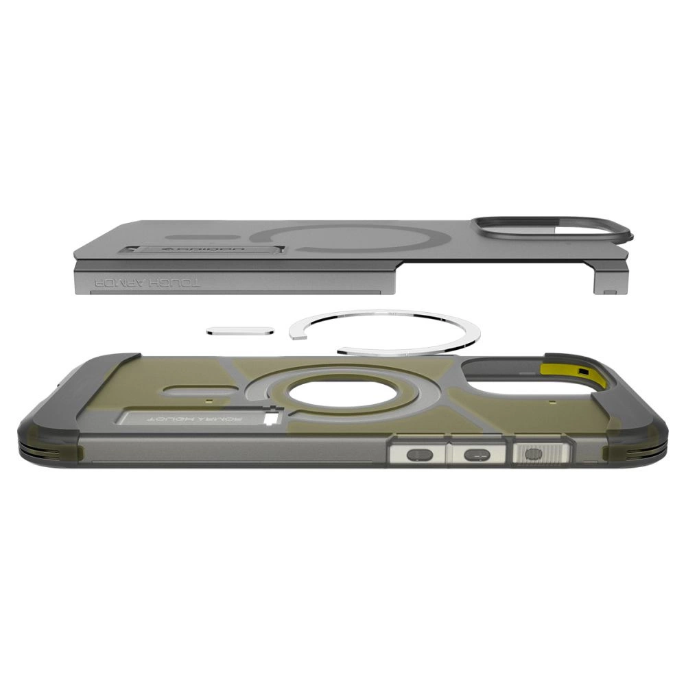 Spigen Tough Armor MagSafe iPhone 16 Pro Max Case - Blackeng