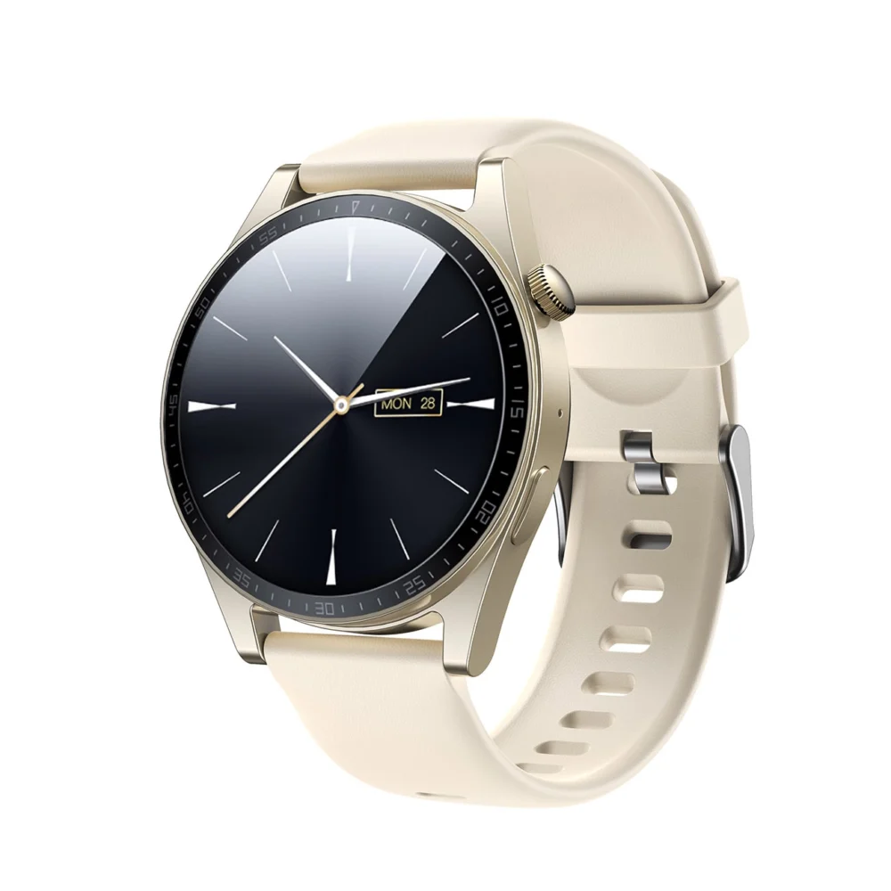 Joyroom Classic Series JR-FC2 smartwatch with call answering function / IP68 protection - goldeng
