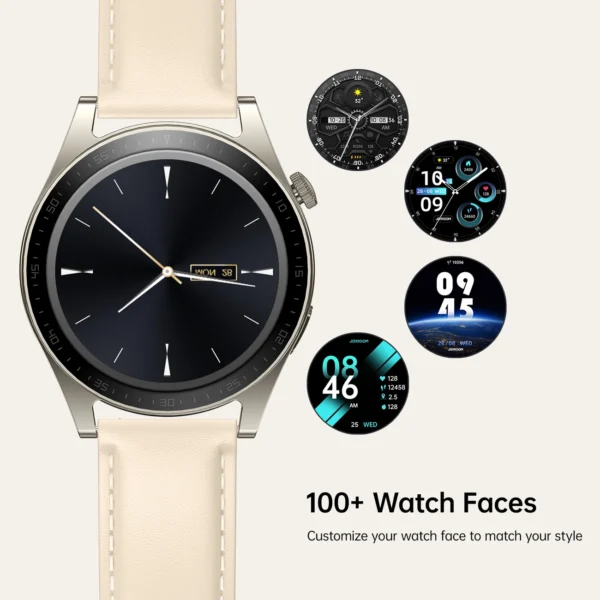 Joyroom Classic Series JR-FC2 smartwatch with call answering function / IP68 protection - goldeng