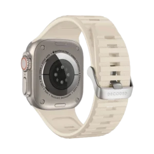 Decoded Ultra Traction Strap for Apple Watch 42 / 44 / 45 / 49 mm - Whiteeng