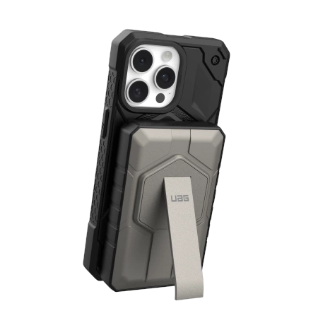 UAG Rugged 10K 10000 mAh MagSafe Powerbank with 10W Stand + Cable - Titaniumeng