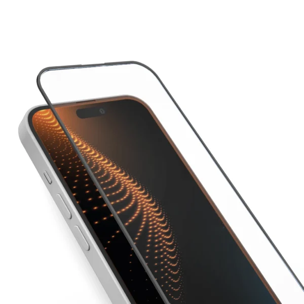 SBS Tempered Glass D3O with frame for iPhone 16 Plus / iPhone 15 Pluseng