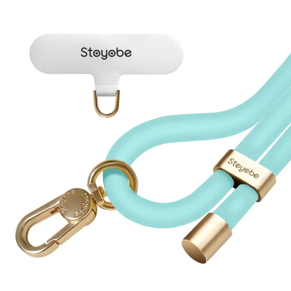 Stoyobe Phone Lanyard Silicone Phone Lanyard - Blueeng