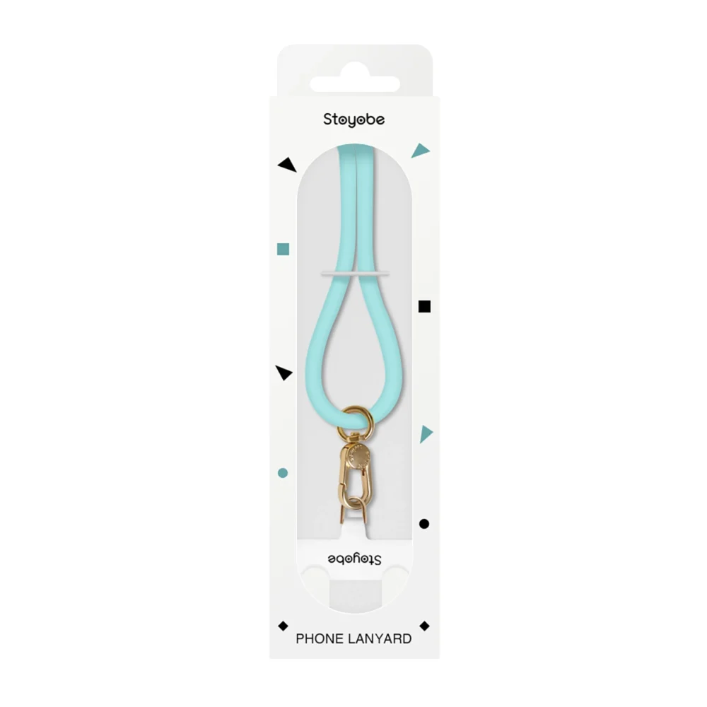Stoyobe Phone Lanyard Silicone Phone Lanyard - Blueeng