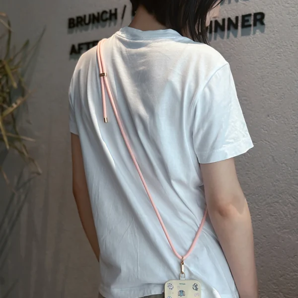 Stoyobe Phone Lanyard Silicone Lanyard for Phone - Pinkeng