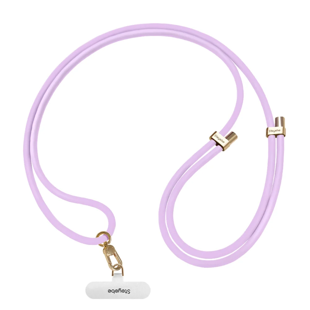 Stoyobe Phone Lanyard Silicone Strap for Phone - Purpleeng