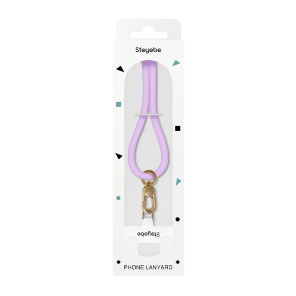Stoyobe Phone Lanyard Silicone Strap for Phone - Purpleeng