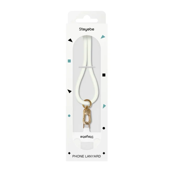 Stoyobe Phone Lanyard Silicone Phone Lanyard - Whiteeng