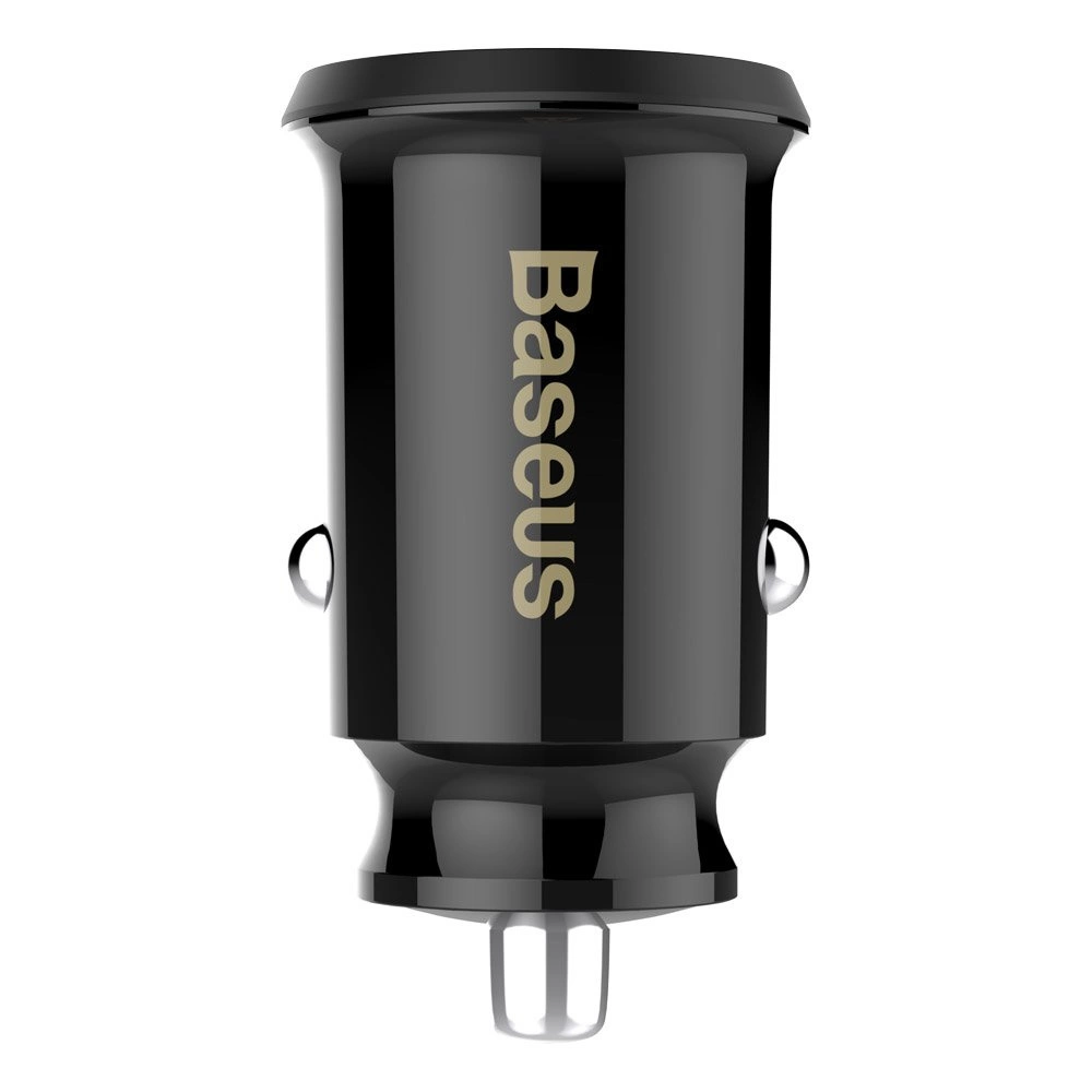 Baseus Grain Car Charger CCALL-ML01 mini charger 2x USB-A 3.1A - blackeng