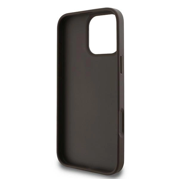Guess 4G Big Logo iPhone 16 Pro Case - Browneng