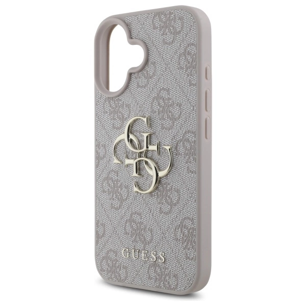 Guess 4G Big Logo iPhone 16 Plus Case - Pinkeng