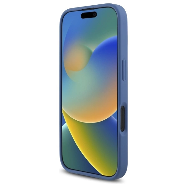 Guess 4G Big Logo iPhone 16 Case - Blueeng