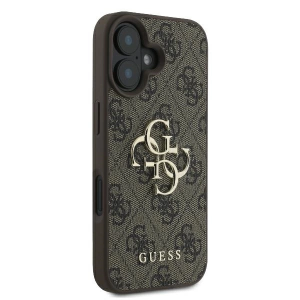 Guess 4G Big Logo iPhone 16 Case - Browneng