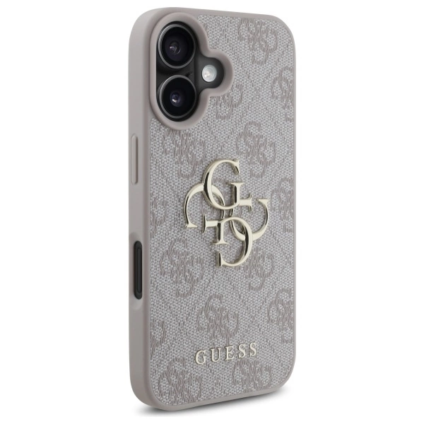 Guess 4G Big Logo iPhone 16 Case - Pinkeng