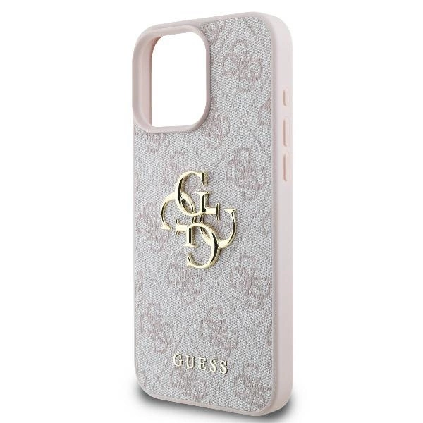 Guess 4G Big Logo iPhone 16 Pro Max Case - Pinkeng