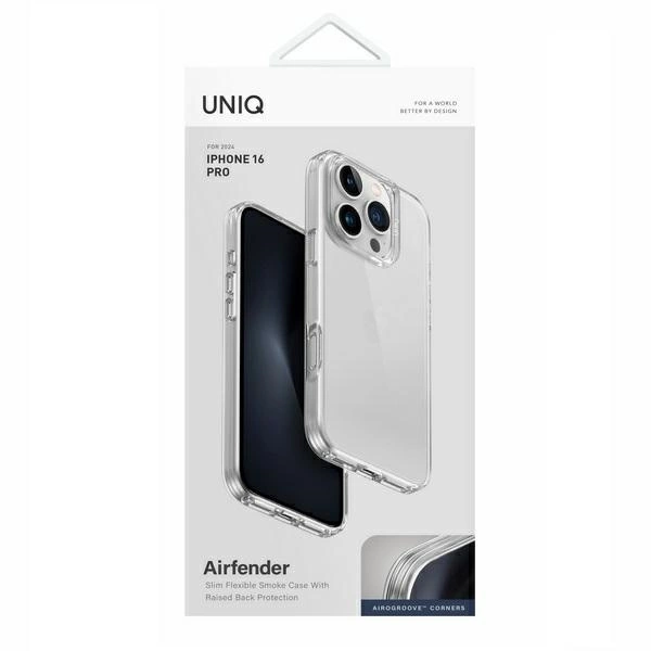 Uniq Air Fender Case for iPhone 16 Pro - Cleareng