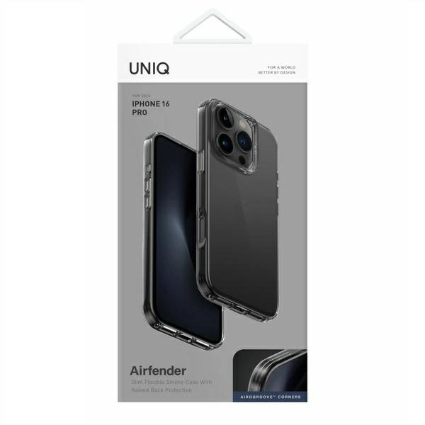 Uniq Air Fender iPhone 16 Pro Case - Grayeng