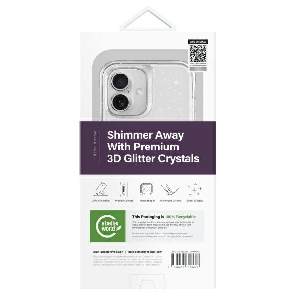 Uniq LifePro Xtreme Magclick Charging Case for iPhone 16 - Cleareng
