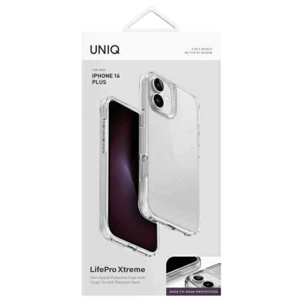 Uniq LifePro Xtreme Case for iPhone 16 Plus - Cleareng