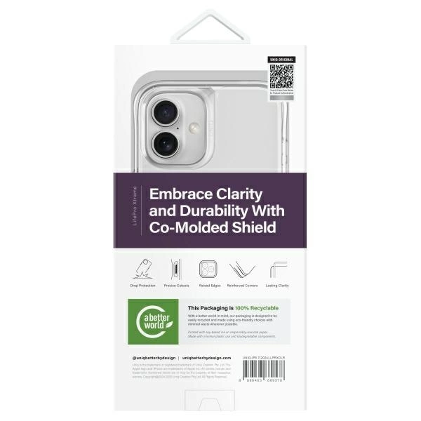 Uniq LifePro Xtreme Case for iPhone 16 Plus - Cleareng