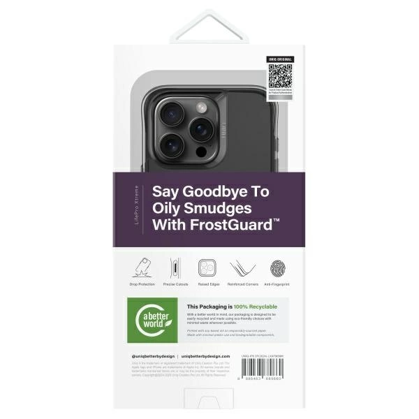 Uniq LifePro Xtreme Magclick Charging Case for iPhone 16 Pro - Grayeng