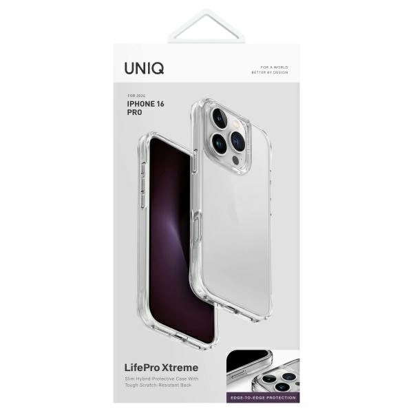 Uniq LifePro Xtreme Case for iPhone 16 Pro - Cleareng