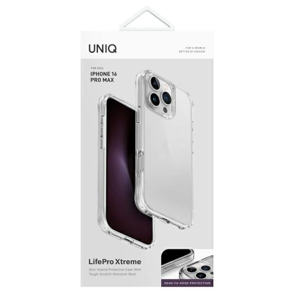 Uniq LifePro Xtreme Case for iPhone 16 Pro Max - Cleareng