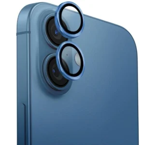 Uniq Optix Aluminum Camera Lens Protector with Applicator for iPhone 16 / iPhone 16 Plus - Beigeeng