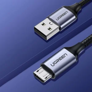 Ugreen US290 60148 USB-A / micro USB 2.4A cable 2m - grayeng