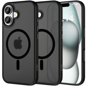 Tech-Protect MagMat MagSafe iPhone 16 Plus Case - Blackeng