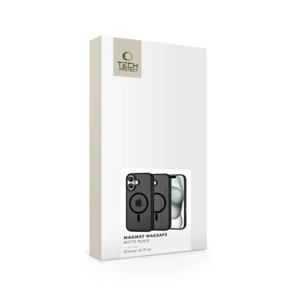 Tech-Protect MagMat MagSafe iPhone 16 Plus Case - Blackeng