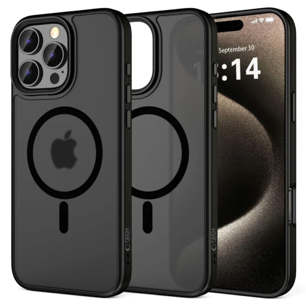 Tech-Protect MagMat MagSafe Case for iPhone 16 Pro Max - Blackeng