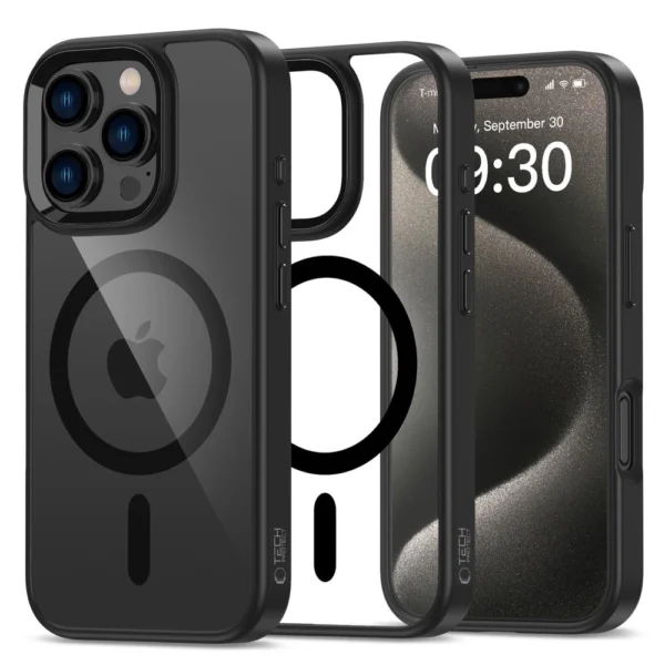 Tech-Protect MagMat MagSafe Case for iPhone 16 Pro Max - Cleareng