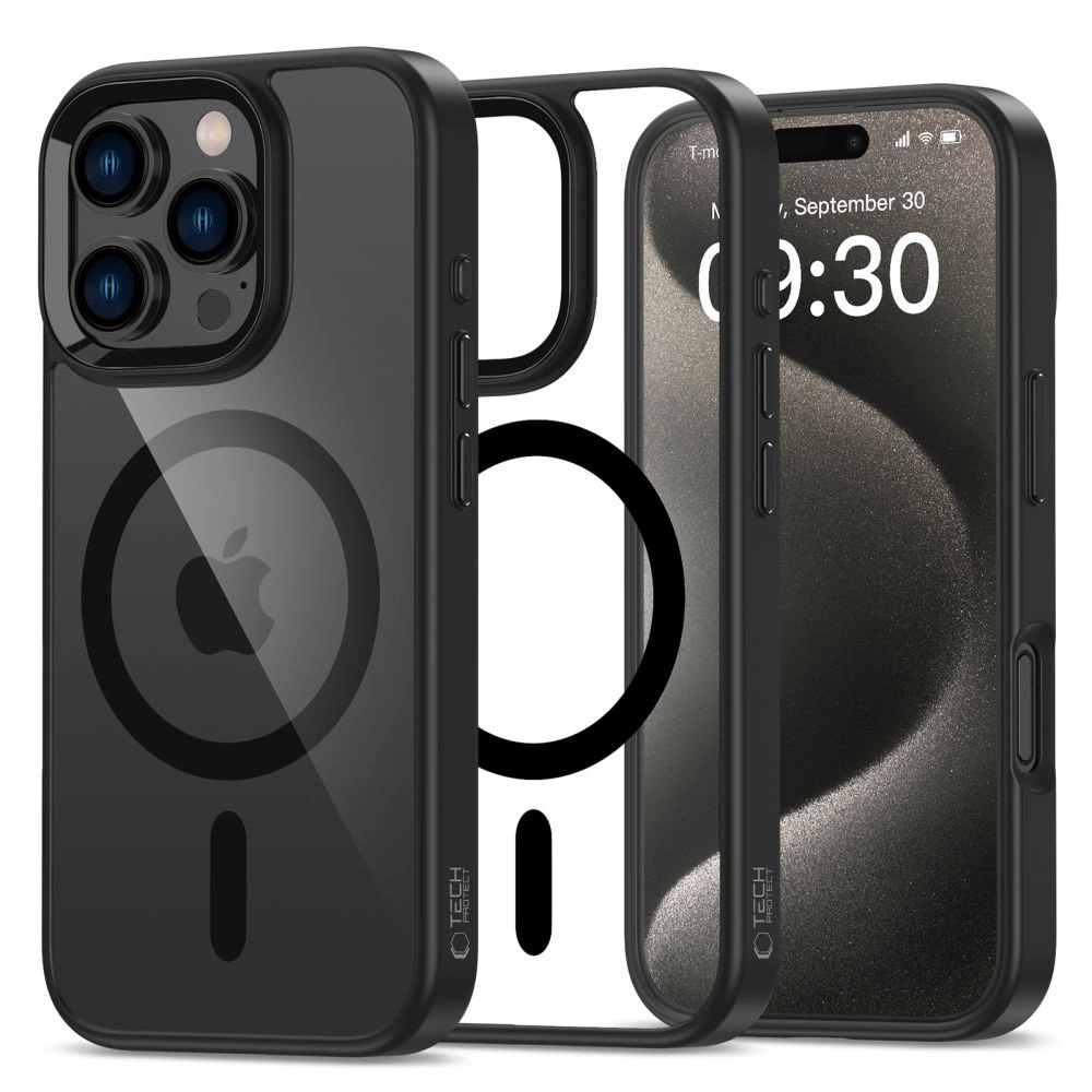 Tech-Protect MagMat MagSafe Case for iPhone 16 Pro Max - Cleareng