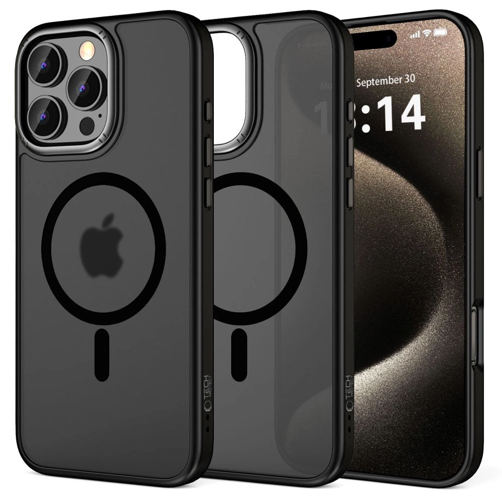 Tech-Protect MagEdge MagSafe iPhone 16 Pro Max Case - Semi-Transparenteng