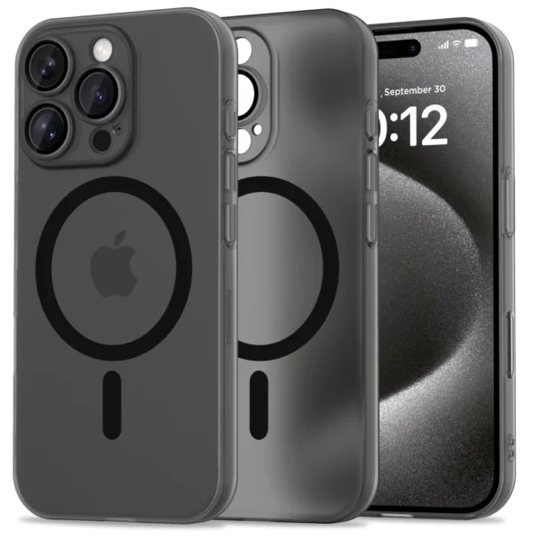 Tech-Protect MagSlim MagSafe Case for iPhone 16 Pro - Blackeng