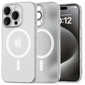 Tech-Protect MagSlim MagSafe Case for iPhone 16 Pro Max - Whiteeng
