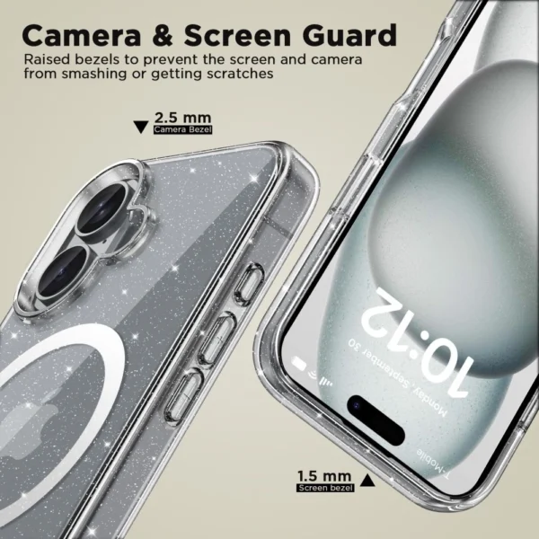 Tech-Protect FlexAir Hybrid MagSafe iPhone 16 Case - Cleareng