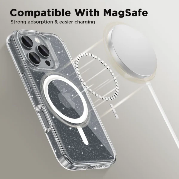 Tech-Protect FlexAir Hybrid MagSafe Case for iPhone 16 Pro Max - Cleareng