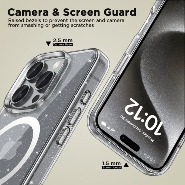 Tech-Protect FlexAir Hybrid MagSafe Case for iPhone 16 Pro Max - Cleareng