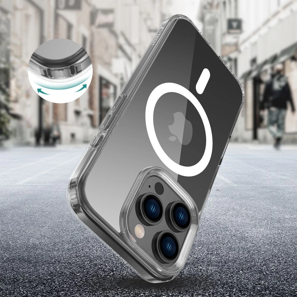 Tech-Protect FlexAir Hybrid MagSafe Case for iPhone 16 Pro - Cleareng