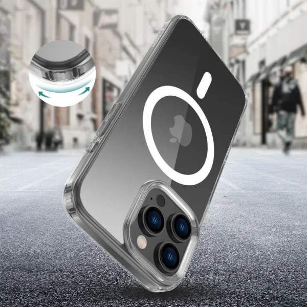 Tech-Protect FlexAir Hybrid MagSafe Case for iPhone 16 Pro Max - Cleareng