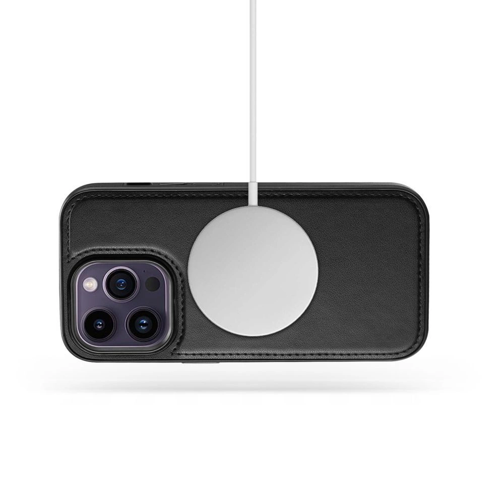 Tech-Protect Wallet MagSafe case with wallet for iPhone 16 - blackeng