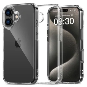 Tech-Protect FlexAir Hybrid Case for iPhone 16 - Cleareng